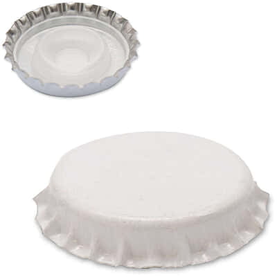 Crown cap with inner cap