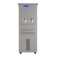 Front view of Blue star CW2040 water cooler with Warm and cold water Front view of Blue star CW2040 water cooler with Warm and cold water