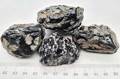 Snowflake Obsidian Rough small