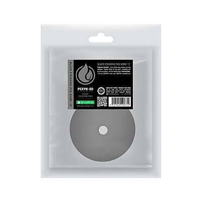 IGL PAD tampon de finition velcro noir en foam