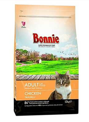 BONNIE ADULT CAT FOOD CHICKEN FLAVOR – 1.5Kg