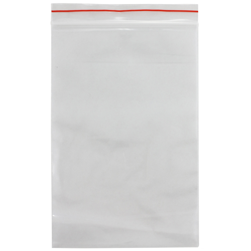 Poly Bag Resealable 50um Clear 125x205mm Pack 100