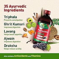 ZANDU Pancharishta Ayurvedic Tonic - For Digestion, Acidity, Constipation & Gas Relief, 650 ml