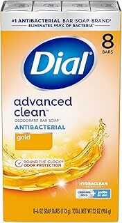 jabón antibacterial dial