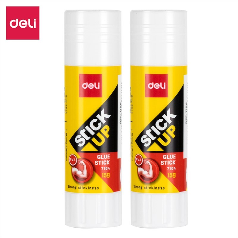 DELI E7104-MT GLUE STICK 15G MED 2/BAG DELI E7104-MT GLUE STICK 15G MED 2/BAG