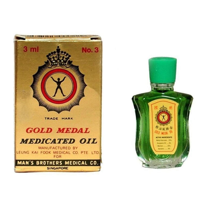Gold Medal Medicated Pain Relief Oil 3ml