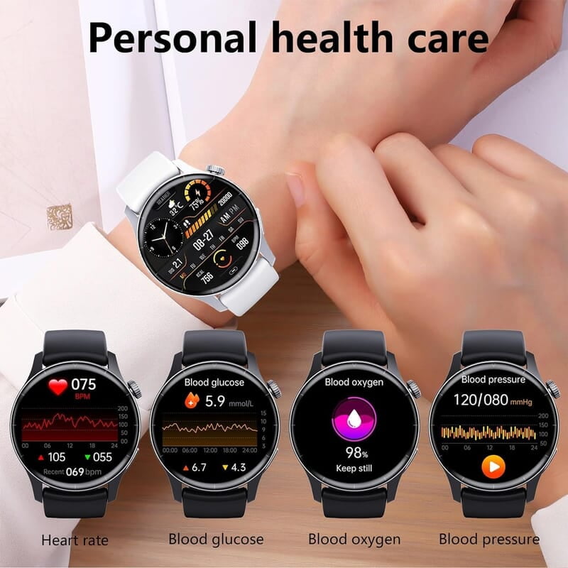 Reloj Inteligente para monitoreo de glucosa en Sangre Reloj Inteligente para monitoreo de glucosa en Sangre