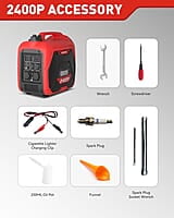 ERAYAK Generador inversor portátil de 2400 W para uso doméstico ERAYAK Generador inversor portátil de 2400 W para uso doméstico