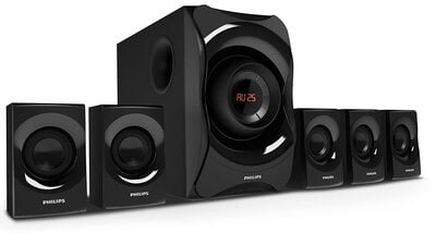 Philips SPA8000B/94 5.1 Channel Multimedia Speaker Philips SPA8000B/94 5.1 Channel Multimedia Speaker