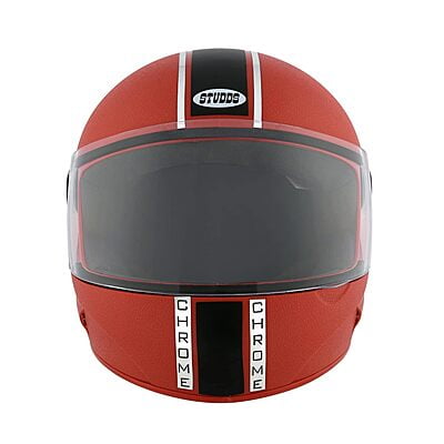 STUDDS CHROME ECO RED L