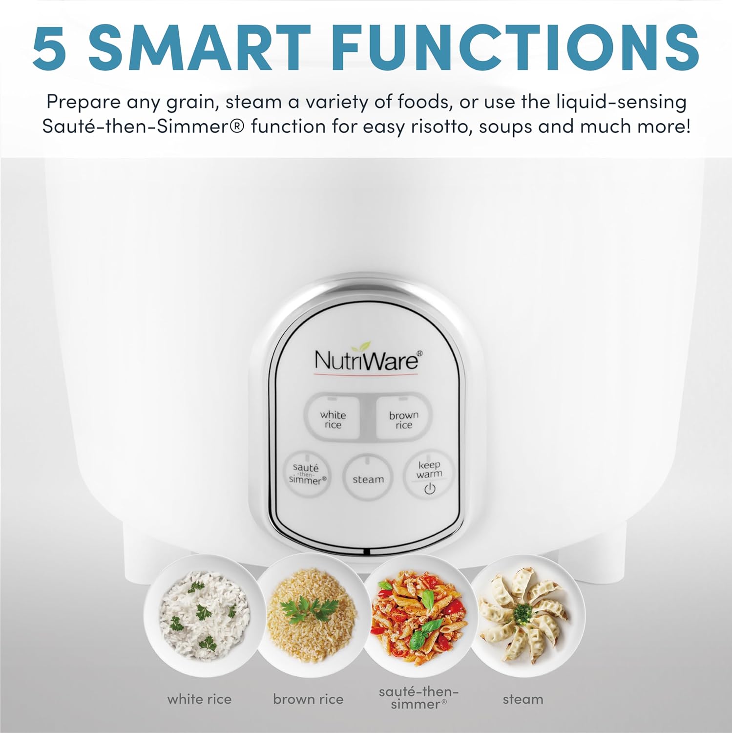 Aroma Housewares NutriWare - Arrocera digital de 14 tazas