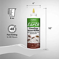 Harris Diatomaceous Earth Crawling Insect Killer, 226g