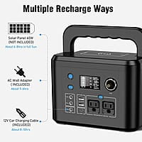Powkey - Estación de energía portátil de 350 W