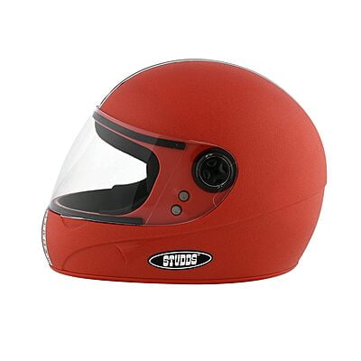 STUDDS CHROME ECO RED L