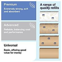 Tork Multifold and C-Fold Hand Towel Dispenser Smoke