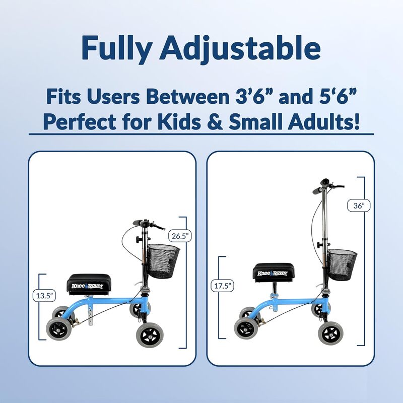 Kids and Small Adult Knee Walker Child Knee Scooter Kids and Small Adult Knee Walker Child Knee Scooter