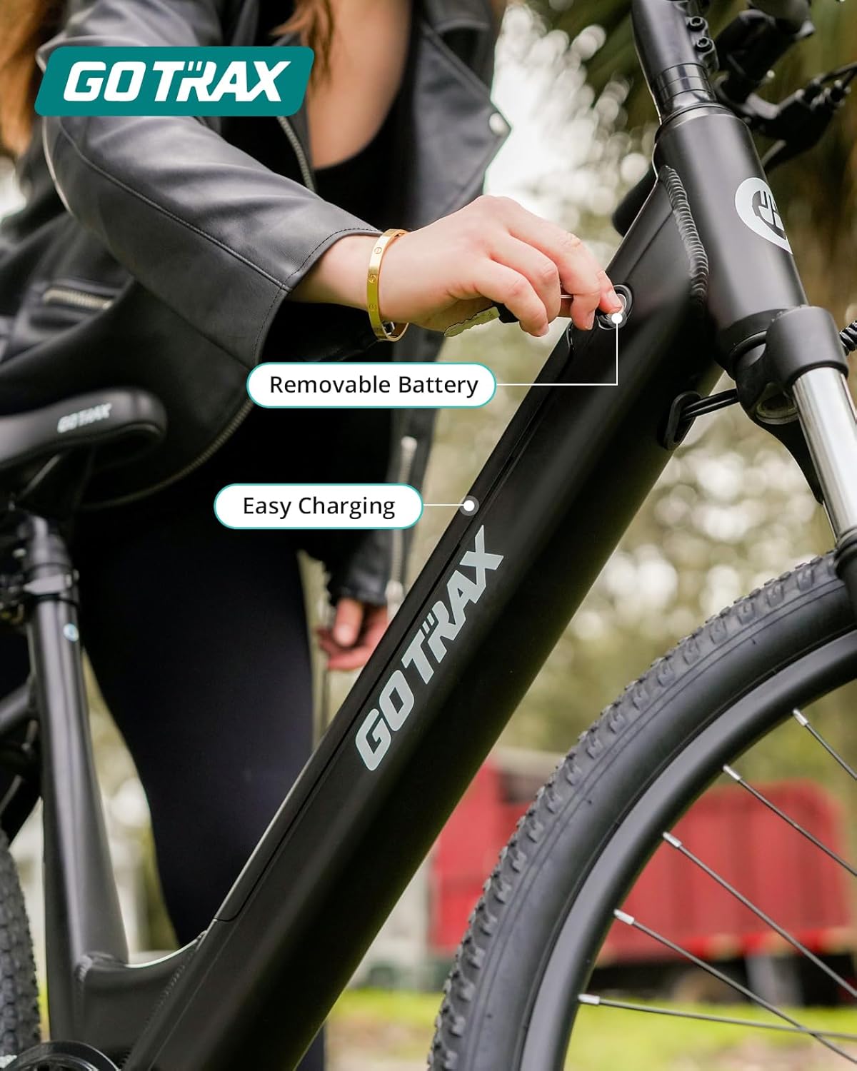 Gotrax Bicicleta eléctrica de 26 pulgadas