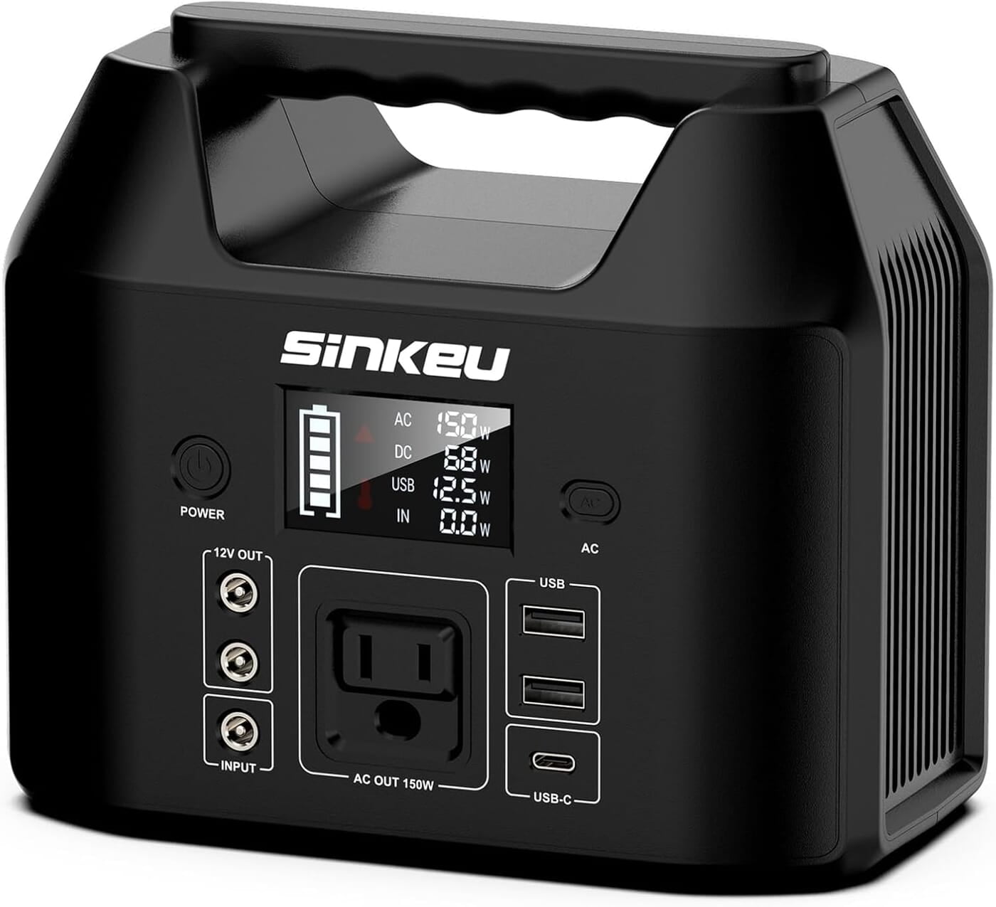 SinKeu Estación de energía portátil E150 150 W 122.8 vatios