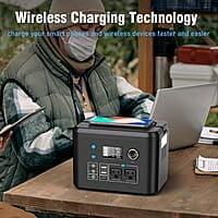 Powkey - Estación de energía portátil de 350 W