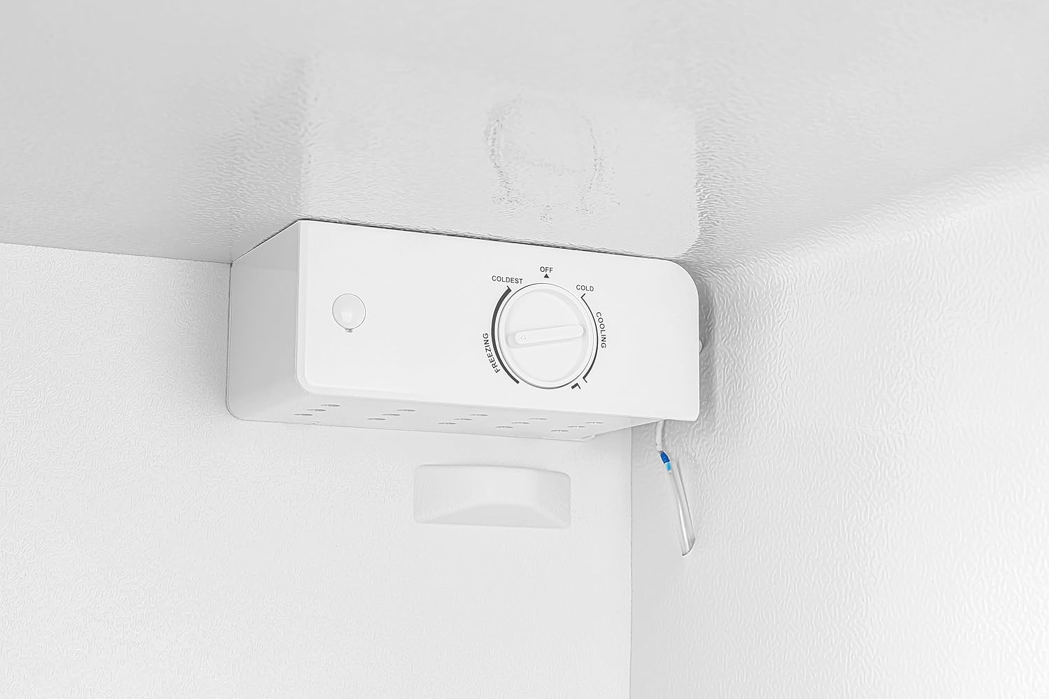 KoolMore KM-RUF-7S-SS Congelador/refrigerador convertible de 7 pies cúbicos