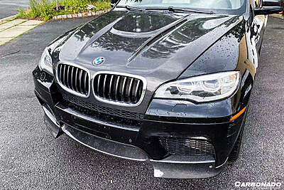 2008–2014 BMW E70/E71 X5M & X6M AK Style Carbon Fiber Front Lip