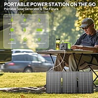 Estación de energía portátil de 120 W, generador portátil de 97.6 Wh