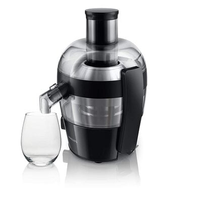 Philips Viva Collection HR1832/00 1.5-Litre 500-Watt Juicer (Ink Black)