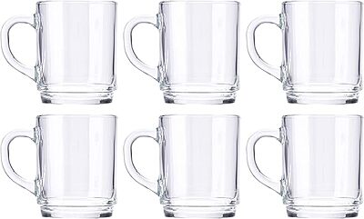 Temp Stackable Mug 25CL طقم كاسات شاي لومينارك 6 كاسات Temp Stackable Mug 25CL طقم كاسات شاي لومينارك 6 كاسات