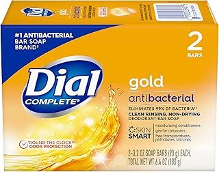 jabón antibacterial dial