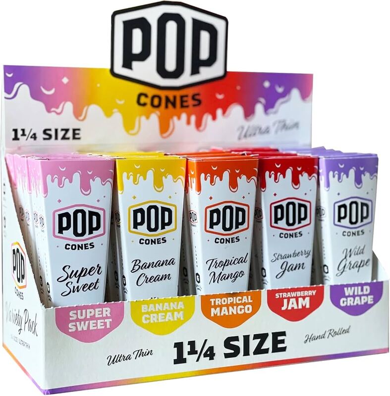 POP CONES 1 1/4 (6/24) POP CONES 1 1/4 (6/24)