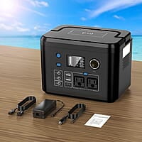 Powkey - Estación de energía portátil de 350 W
