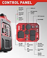ERAYAK Generador inversor portátil de 4500 W ERAYAK Generador inversor portátil de 4500 W