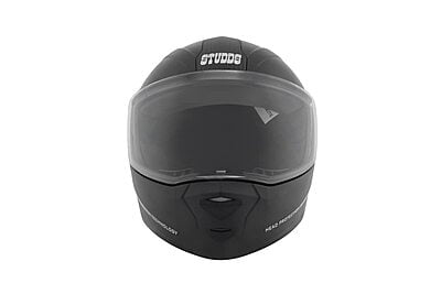 STUDDS NINJA ELITE (M/V) BLACK WITH BLACK CARBON CENTRE STRIP 580 MM (L)