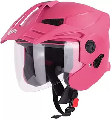 STEELBIRD SBH-23 AVA DASHING WITH PEAK PINK C/V (M)