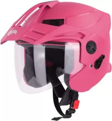 STEELBIRD SBH-23 AVA DASHING WITH PEAK PINK C/V (M)