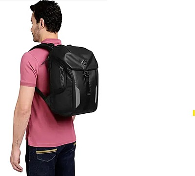 ROYAL ENFIELD TRAVELLER WF BACKPACK BLACK