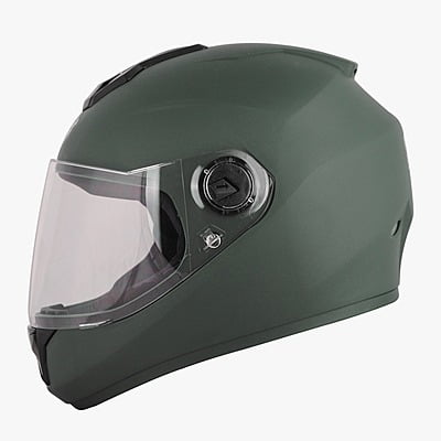 STEELBIRD SBH-11 ZOOM PLUS DASHING BATTLE GREEN C/V (L)