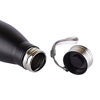 750ml Black Stainless Steel Sipper Bottle