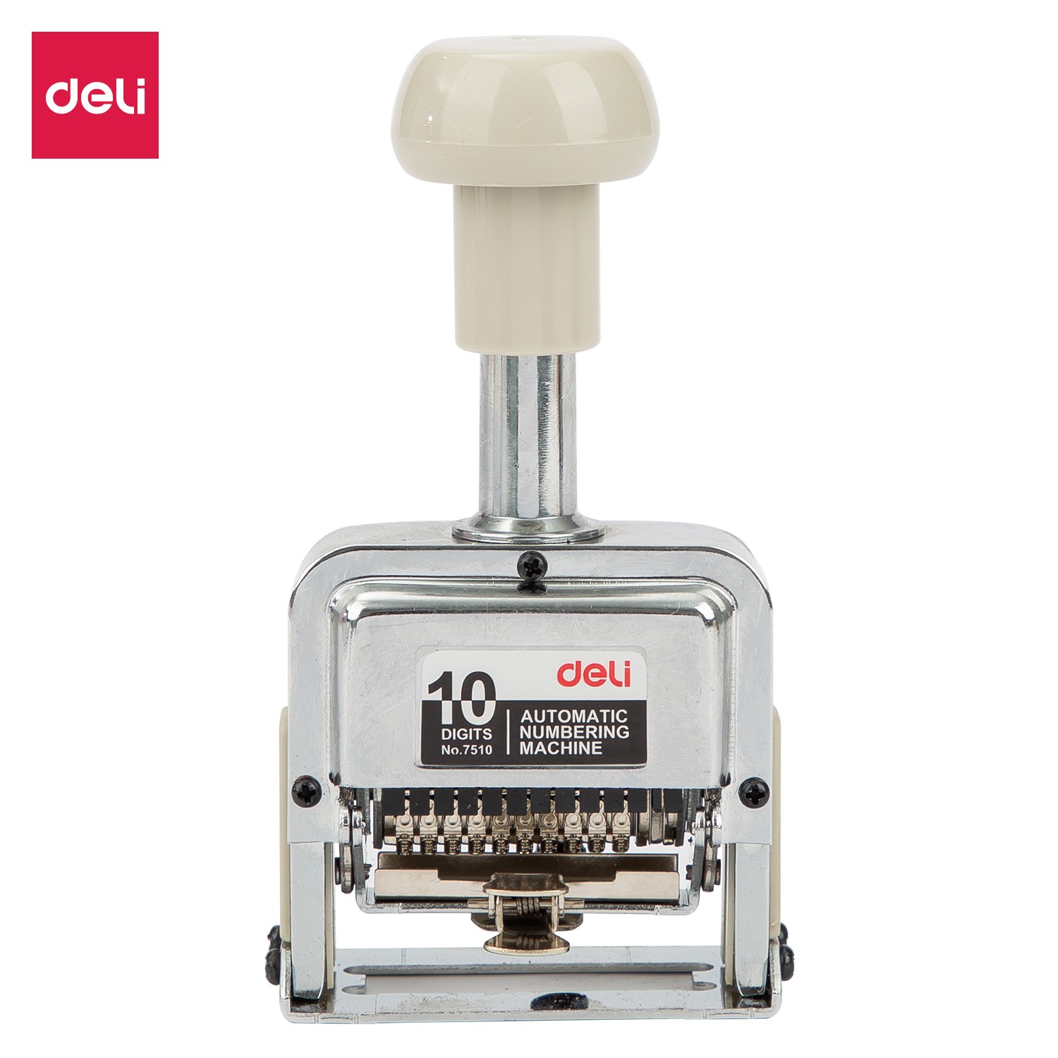 DELI E7510 STEEL NUMBERING MACHINE 10 DIGIT