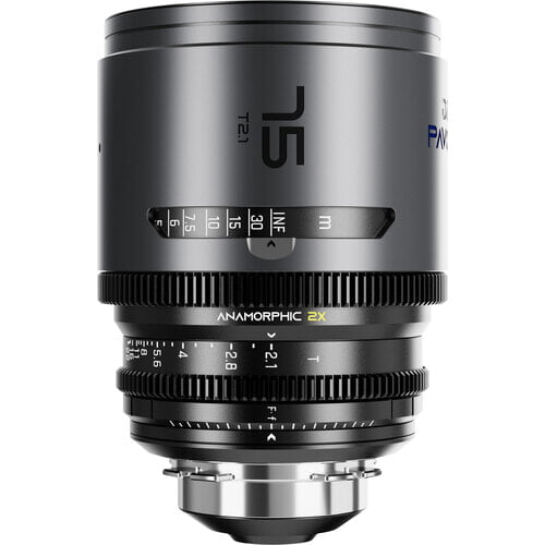DZOFILM Pavo 2x anamorphic Prime 75mm T2.1-Neutral Coating- PL&EF mount (feet)