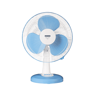 Usha Mist Air Icy Table Fans with 400mm Sweep Speed Usha Mist Air Icy Table Fans with 400mm Sweep Speed