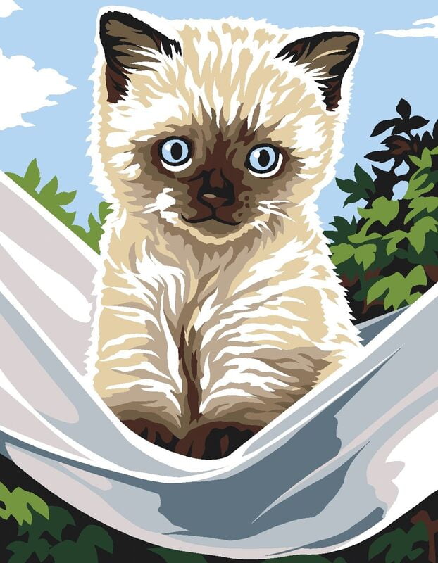 Kit MezzoPunto Piccolo Gatto, 16683 Kit MezzoPunto Piccolo Gatto, 16683