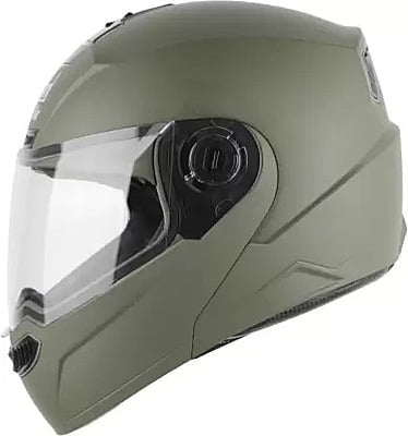 STEELBIRD SBA-7 DASHING BATTLE GREEN C/V (M)