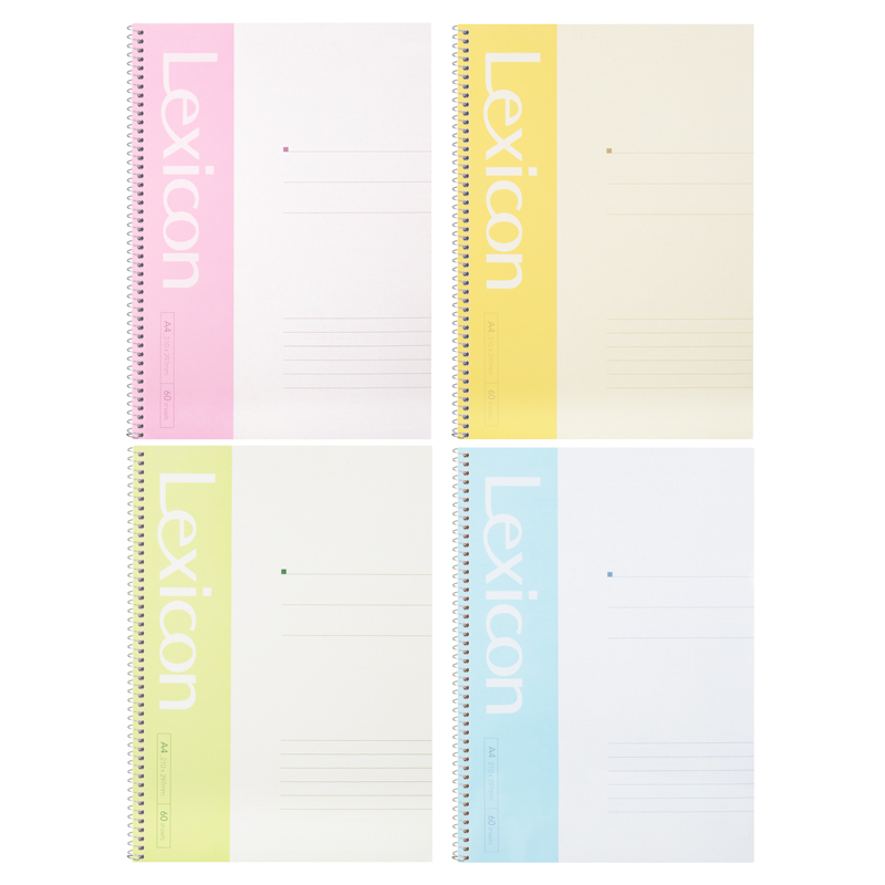 DELI 7688 SPIRALNOTE BOOK LEXICON A4 DELI 7688 SPIRALNOTE BOOK LEXICON A4