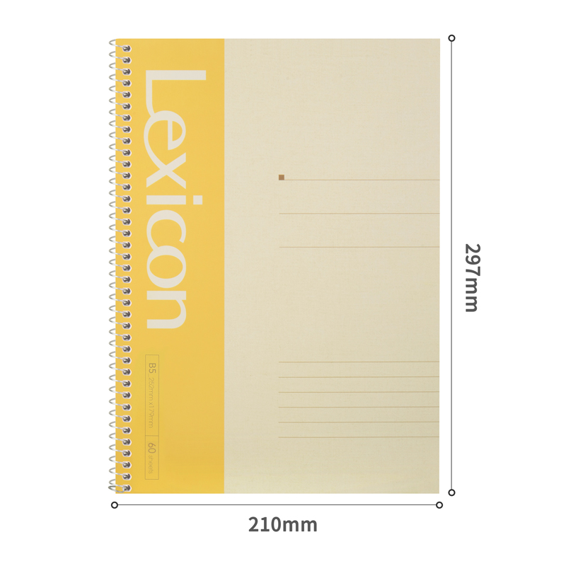 DELI 7693 SPIRALNOTE BOOK LEXICON B5 DELI 7693 SPIRALNOTE BOOK LEXICON B5