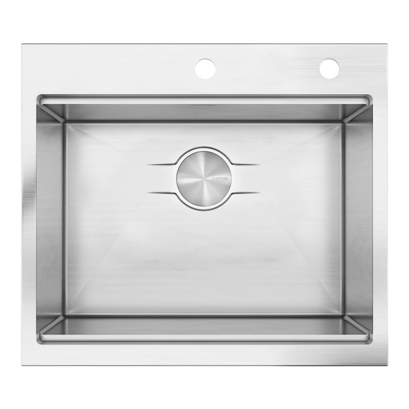 25-inch Workstation Drop-in Kitchen Sink Single Bowl 25-inch Workstation Drop-in Kitchen Sink Single Bowl