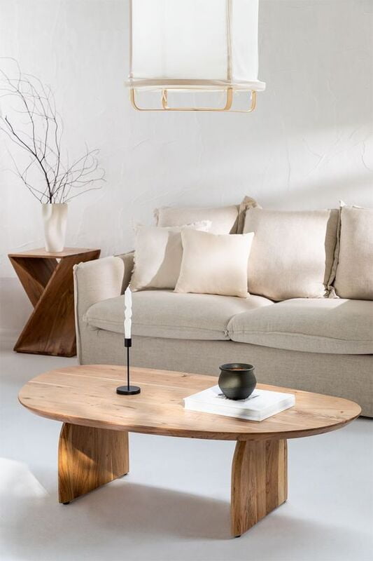 Harper Boho Solid Wood Coffee Table Harper Boho Solid Wood Coffee Table