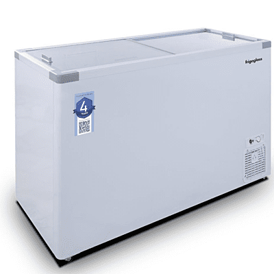 Frigo Glass Glass top deep freezer FG2D-350Liters