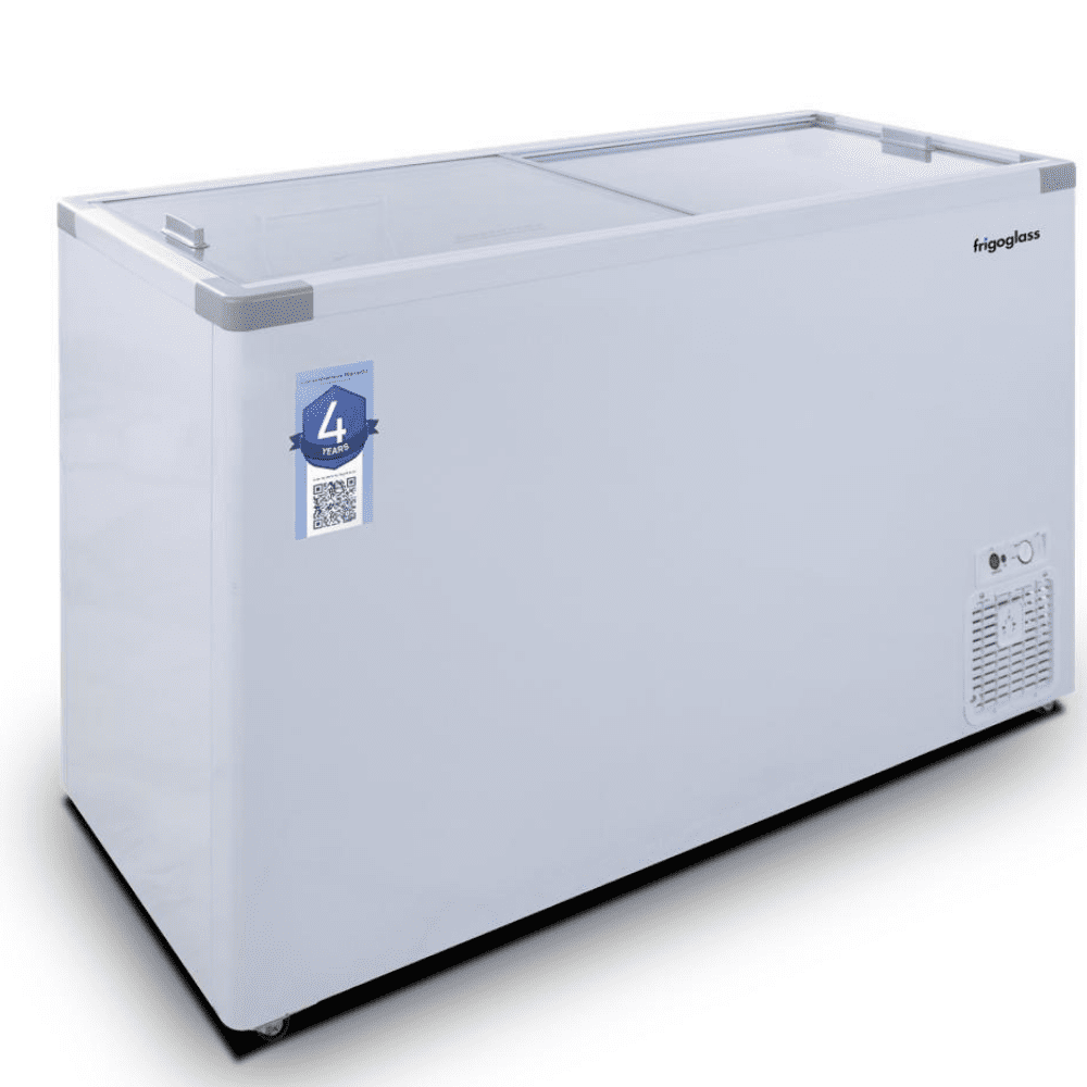 Frigo Glass Glass top deep freezer FG2D-350Liters