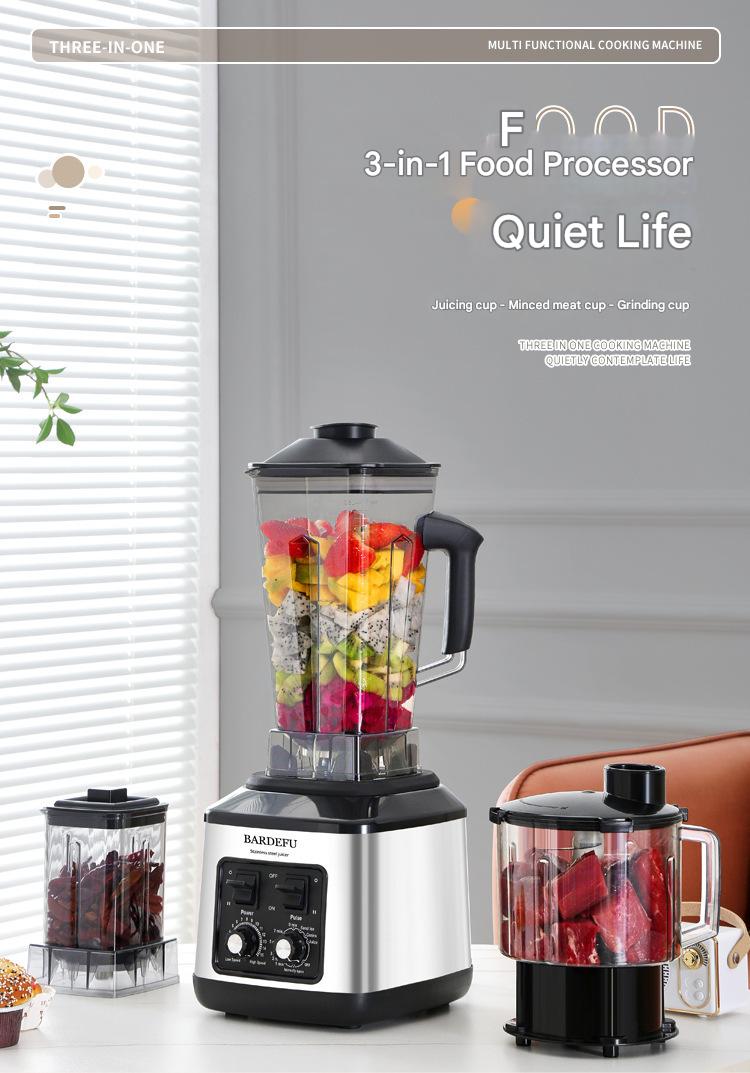 HIGH QUALITY ORIGINAL BARDEFU 6IN1 BLENDER, GRINDER & FOOD PROCESSOR WITH ACCESSORIES HIGH QUALITY ORIGINAL BARDEFU 6IN1 BLENDER, GRINDER & FOOD PROCESSOR WITH ACCESSORIES